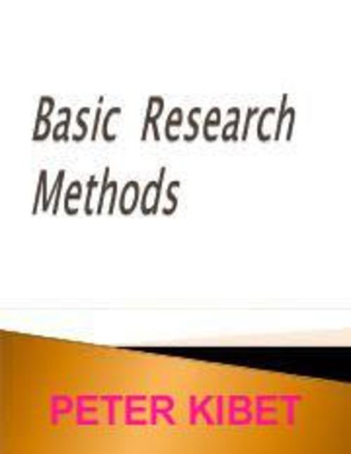 Product picture BASIC RESEARCH METHODS